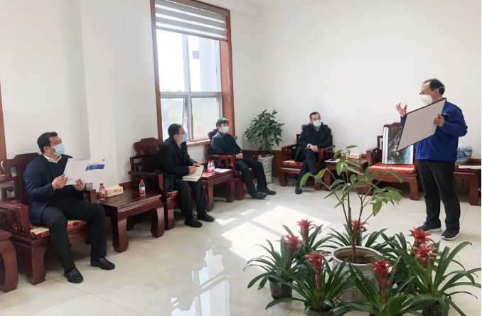 淄博市人社局領導一行到我公司調研考察項目建設及人才管理情況47