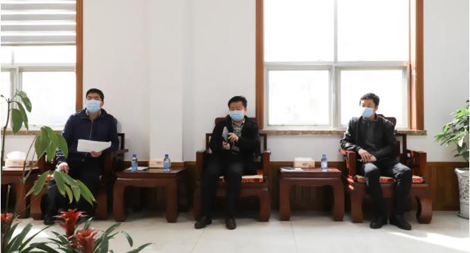 淄川區(qū)“四進(jìn)”工作組一行領(lǐng)導(dǎo)到我公司調(diào)研項(xiàng)目建設(shè)情況