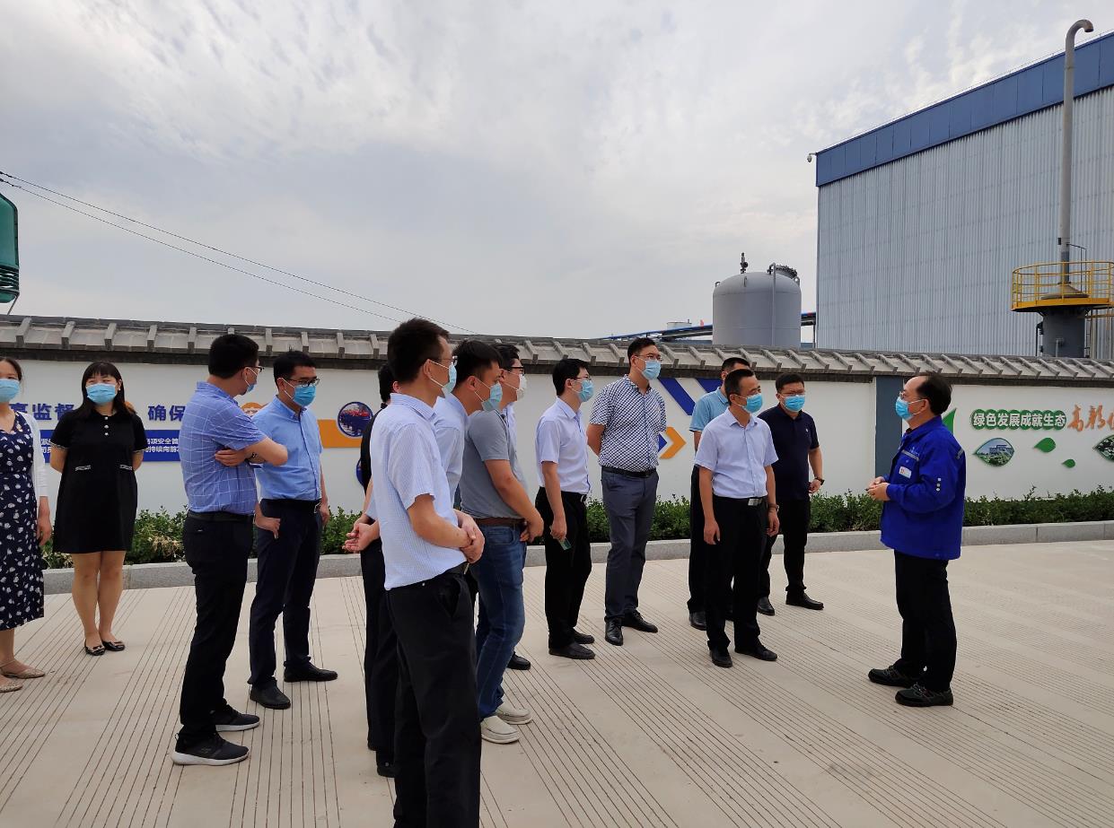 淄川區(qū)委辦公室一行到我公司參觀考察