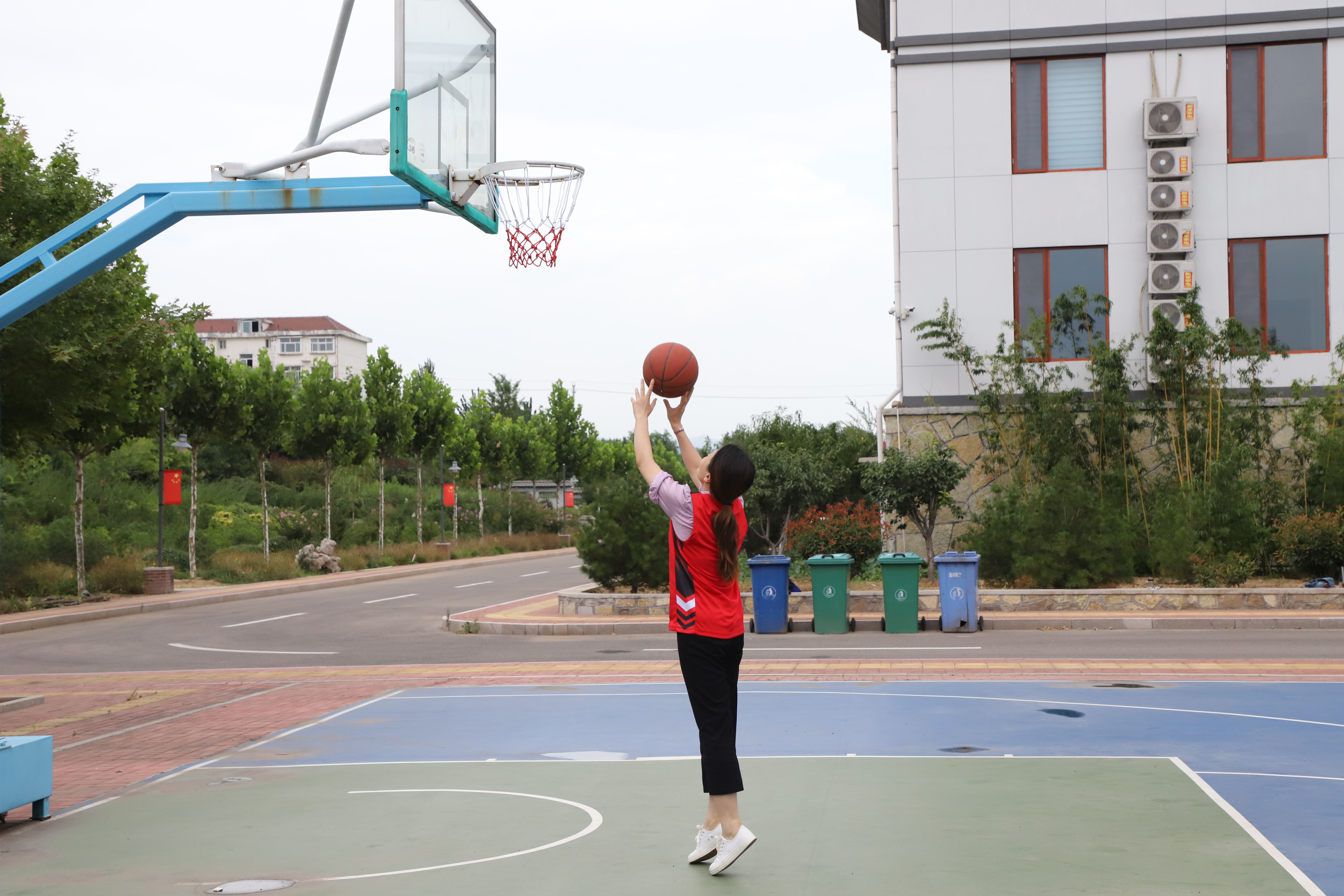 公司組織開展籃球技巧賽暨3對3比賽62