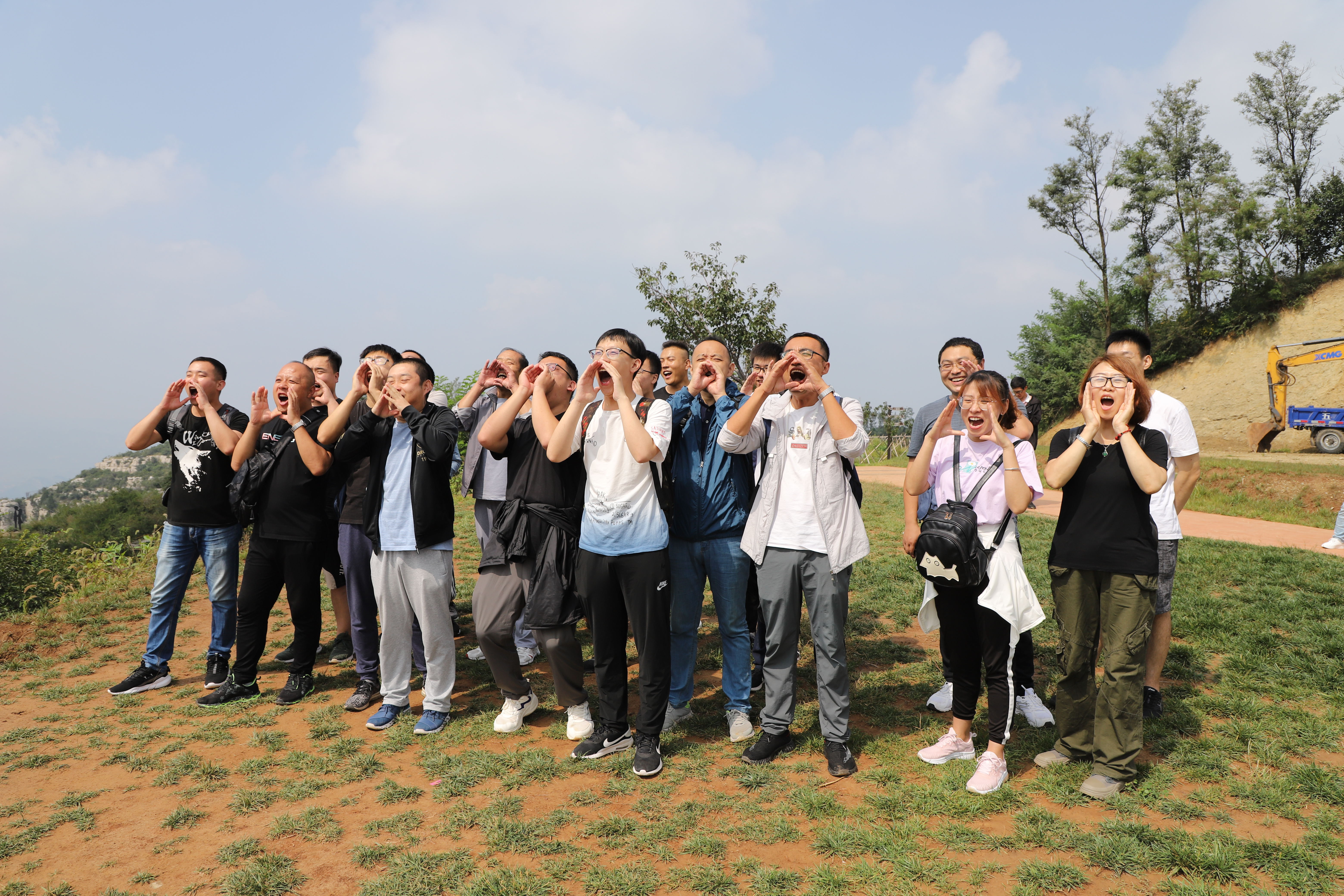 重山光電組織游覽齊山團建活動12