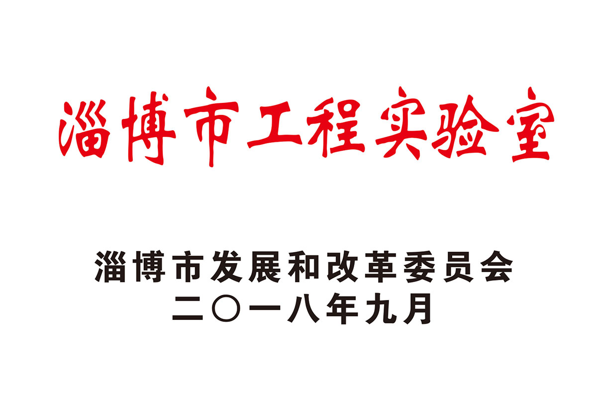 淄博市工程實(shí)驗(yàn)室