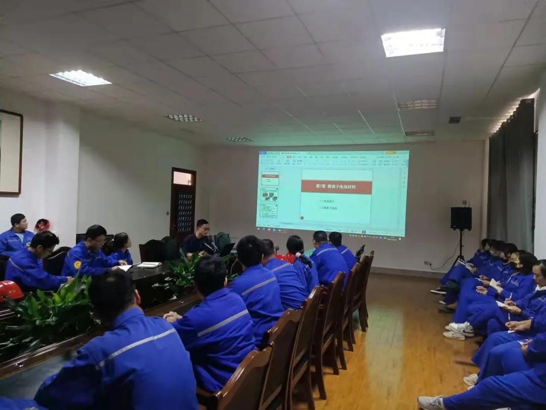 公司組織《鋰離子電池的結(jié)構(gòu)原理、分類及發(fā)展》專題培訓(xùn)