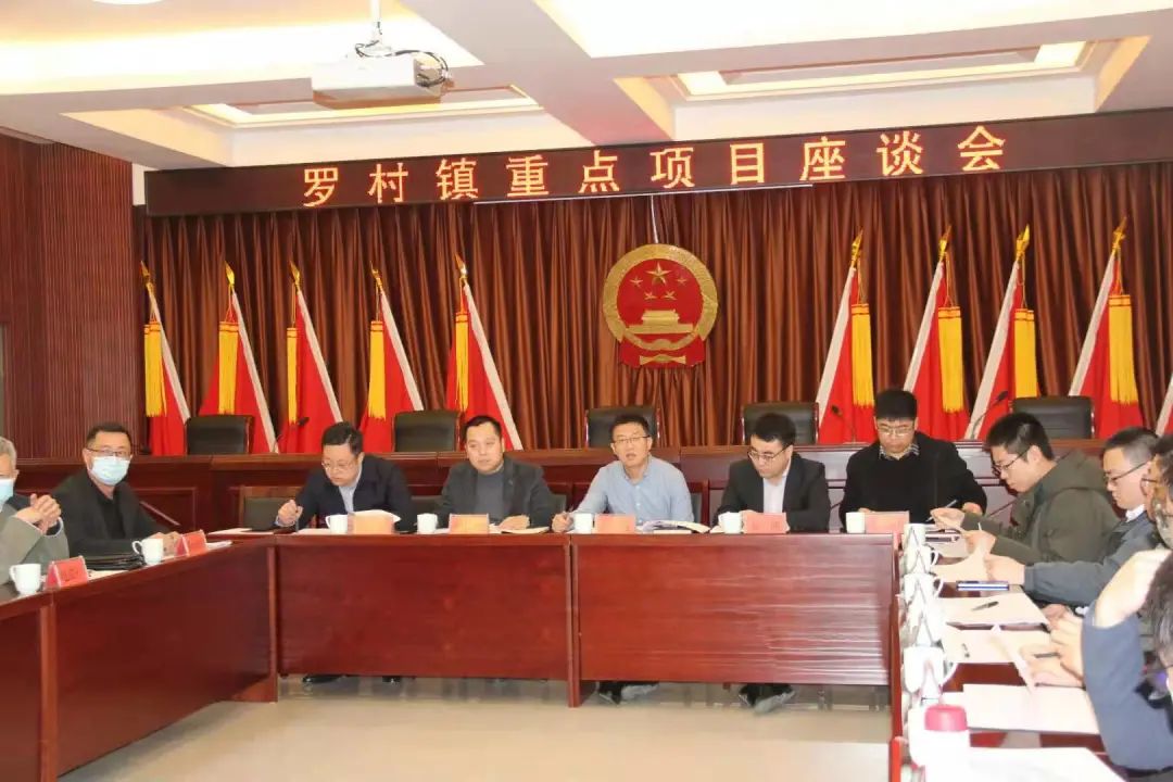 重山集團(tuán)董事長參加羅村鎮(zhèn)重點(diǎn)項(xiàng)目座談會(huì)