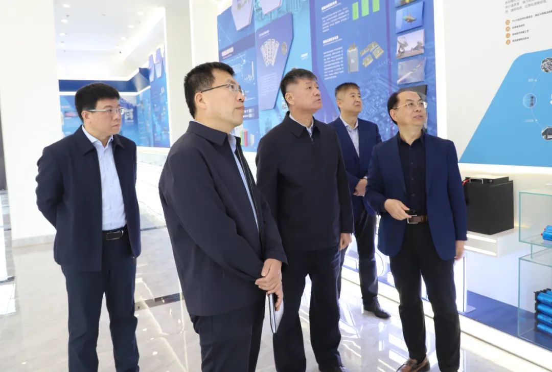 淄川區(qū)副區(qū)長劉鵬飛到我公司調(diào)研