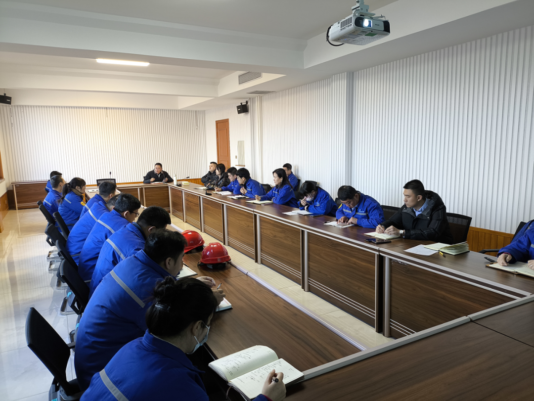 公司組織開展節(jié)后安全生產(chǎn)“復(fù)工第一課”