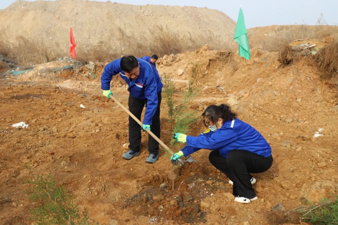 植一株新綠 予世界美好——重山光電積極組織參加集團(tuán)植樹綠化活動(dòng)