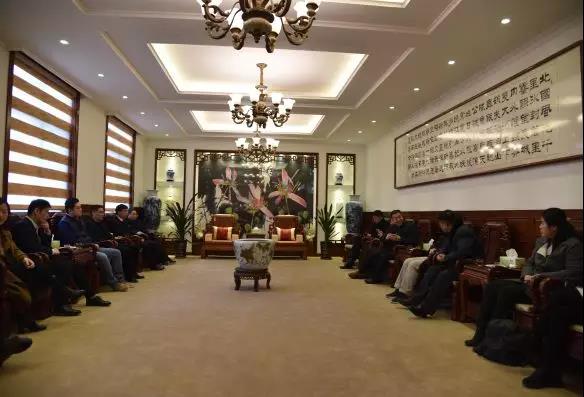 市科技局領(lǐng)導(dǎo)到集團(tuán)調(diào)研工作