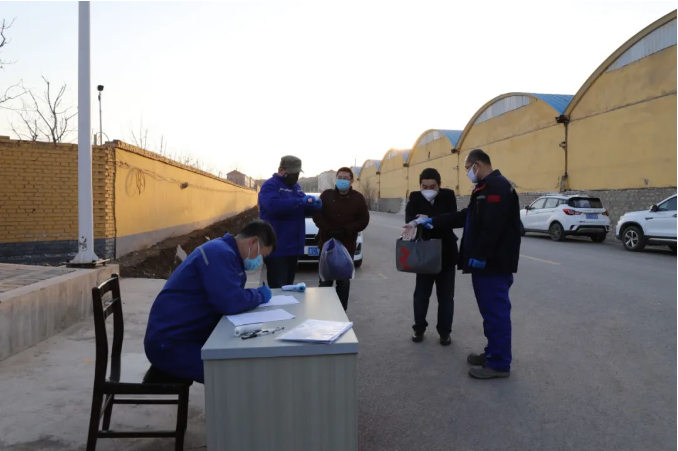 疫情防控，志愿者在行動